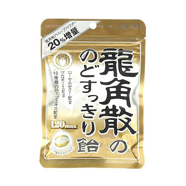 Ryukakusan Throat Candy Mild Milk Flavor 120Max / ស្...